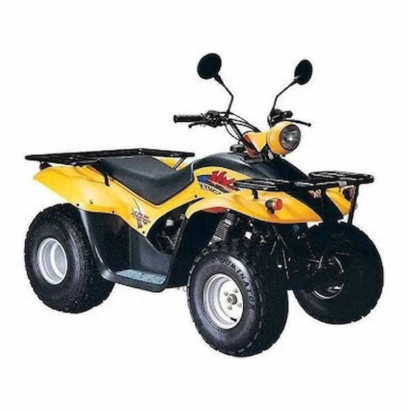 Kymco MXU 50 Yellow